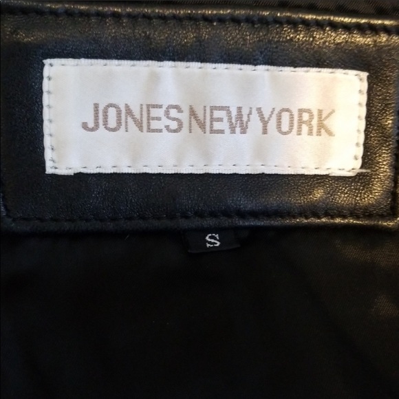 🌼 JONES NEW YORK LEATHER JACKET - Picture 4 of 10